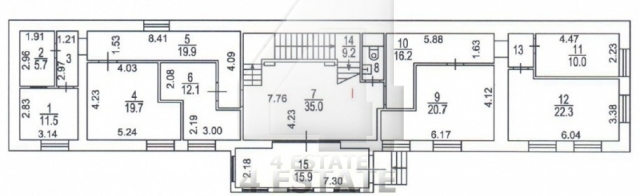 Представительский особняк класса А на продажу, м.Смоленская. 