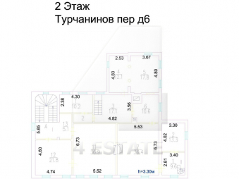Исторический особняк класса В+, м.Парк Культуры.
