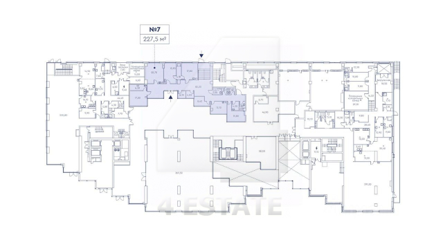 Аренда торговых помещений в элитном ЖК "RED 7", м.Красные ворота.
