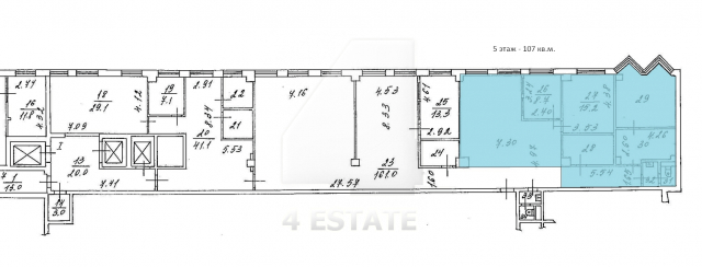 Бизнес-центр класса А «Олимпик плаза 1»(Olympic Plaza 1), м.Проспект Мира.