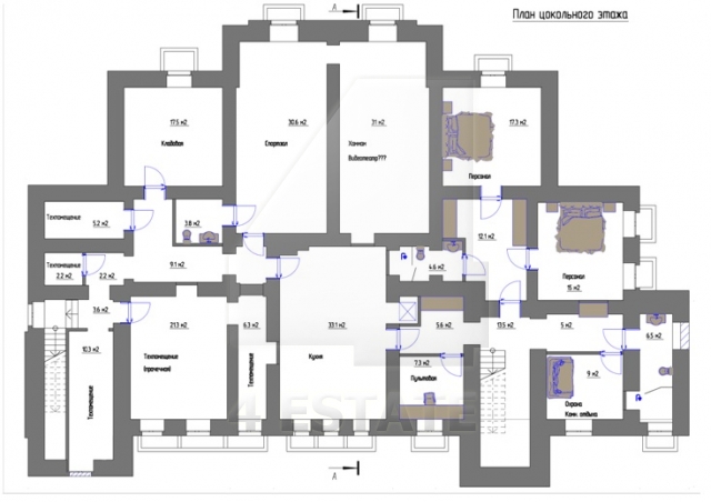 Аренда реконструированного здания класса А, м.Достоевского.