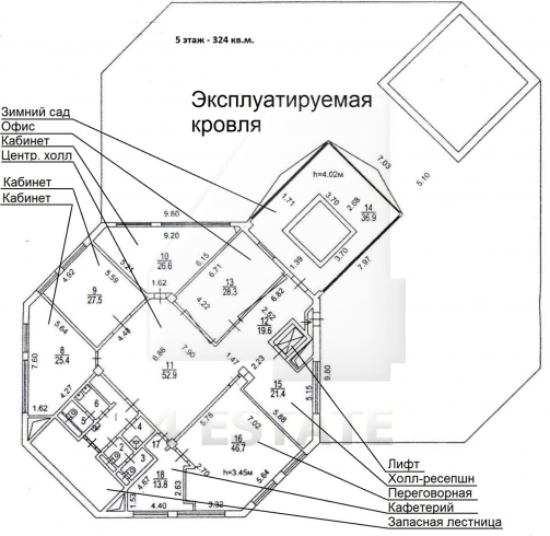 Аренда в бизнес центре класса В+, м.Павелецкая.