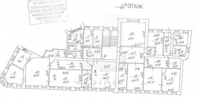 Продажа офиса в историческом особняке м. Бауманская 