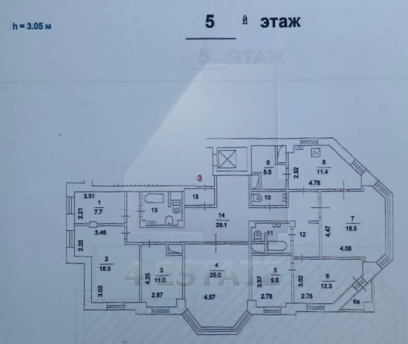 Продажа презентабельного особняка класса В+, м.Трубная.