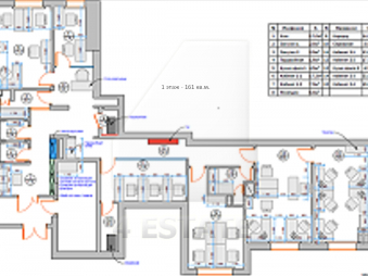Офисное помещение с отд. входом в новом ЖК, м.Молодежная.