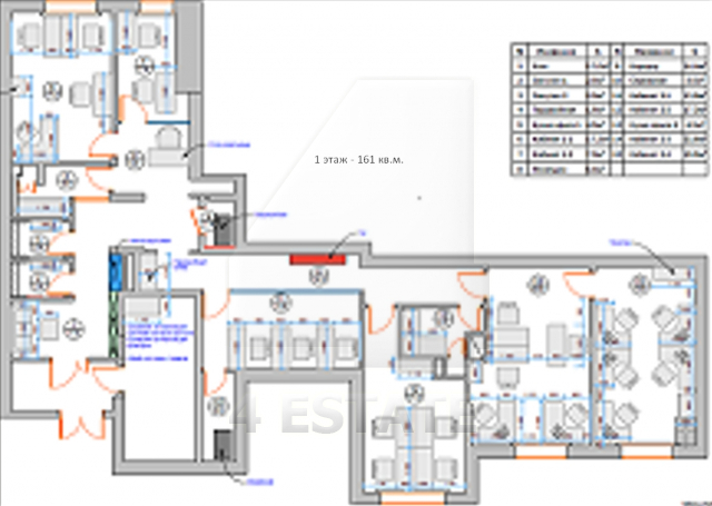 Офисное помещение с отд. входом в новом ЖК, м.Молодежная.