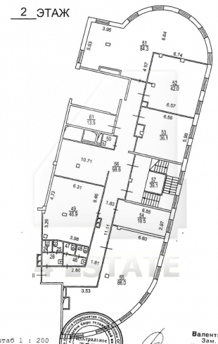 Офисное помещение в представительском доме класса А, м.Тверская.