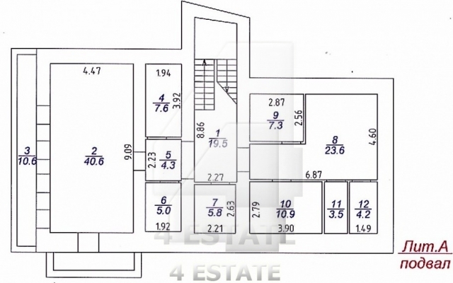 Представительский особняк класса А на продажу, м.Таганская.