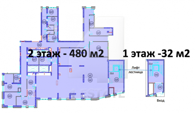 Офисное помещение в аренду, м.Ботанический сад.