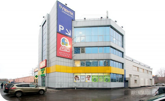 Торгово-офисный центр класса В, м.Лермонтовский пр-т.
