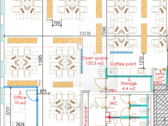 Аренда в бизнес центре класса А, м.Полянка.