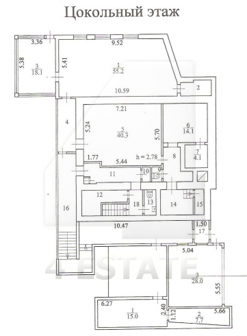 Продажа особняка класса В+, м.Красные ворота.