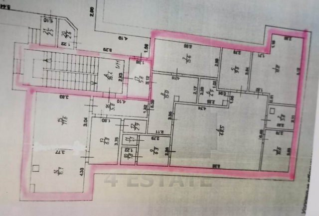Аренда офисных помещений в особняке класса В+, м.Курская.