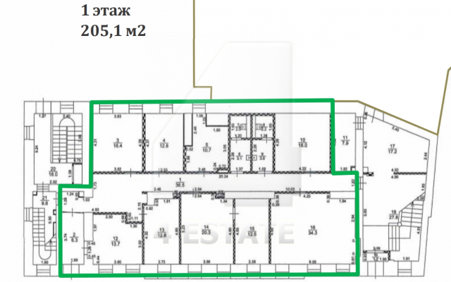 Исторический особняк класса А, м.Баррикадная.