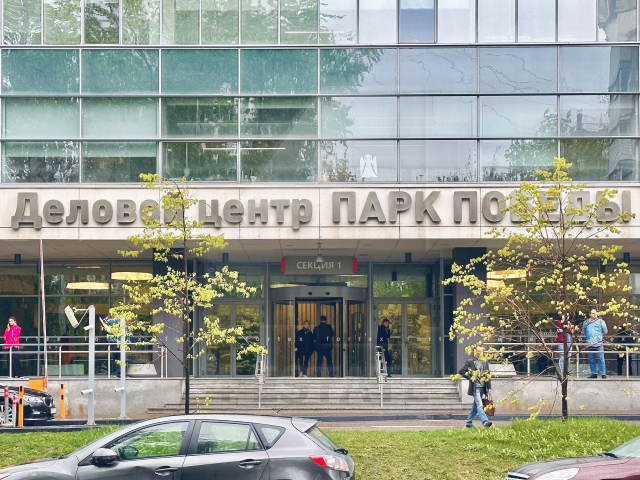 Бизнес-центр "Парк Победы", м.Парк победы.