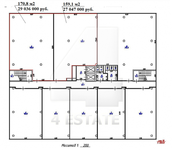 Продажа офисов в бизнес центре класса B+, м.Авиамоторная.