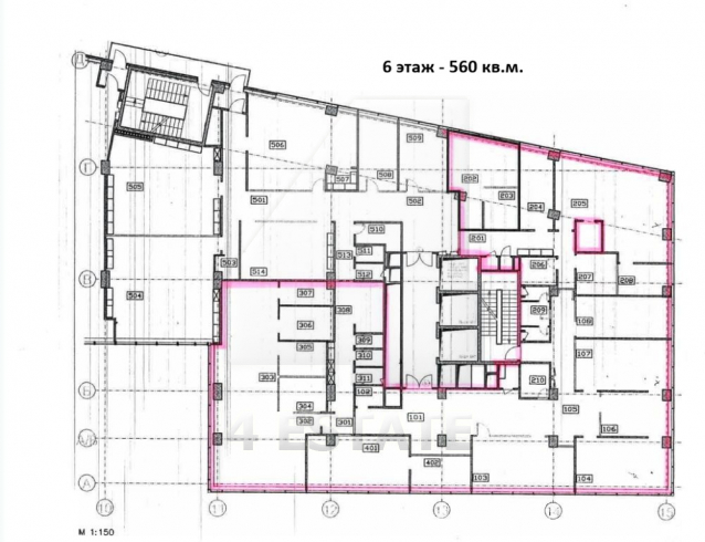 Бизнес-центр класса А "ТРИО", м.Динамо.