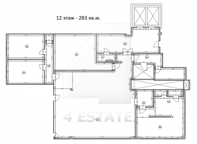 Бизнес-центр класса A "Сибирь", м Краснопресненская.