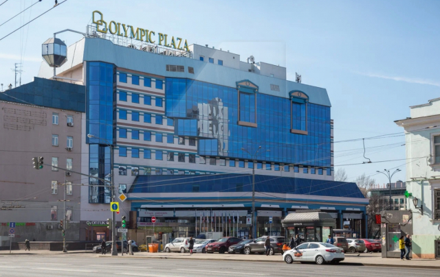 Бизнес-центр класса А «Олимпик плаза 1»(Olympic Plaza 1), м.Проспект Мира.