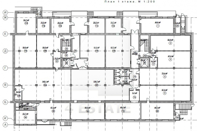 Продажа офисов в особняке, м.Авиамоторная.
