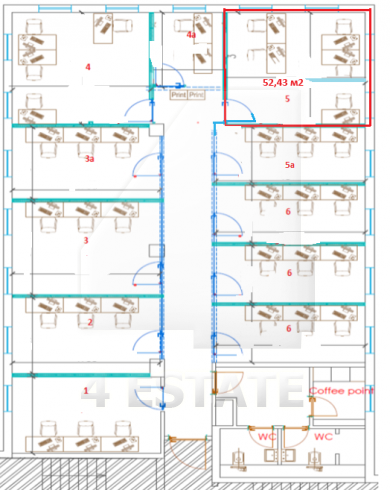 Аренда в бизнес центре класса А, м.Полянка.