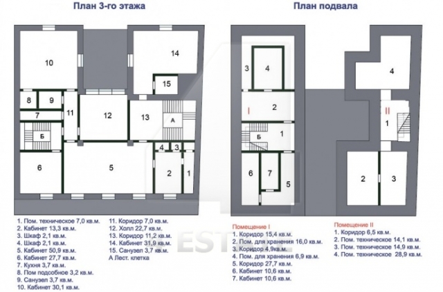 Продажа банковского особняка, м.Сухаревская