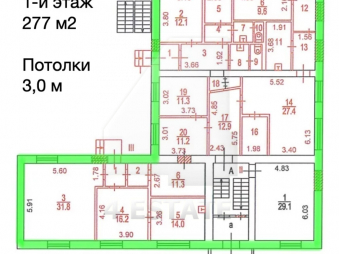 Офисное здание класса В, м.Римская.