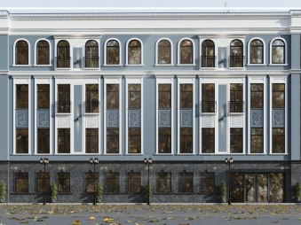 Бизнес-центр класса А "Сады Этрета", м.Цветной бульвар.