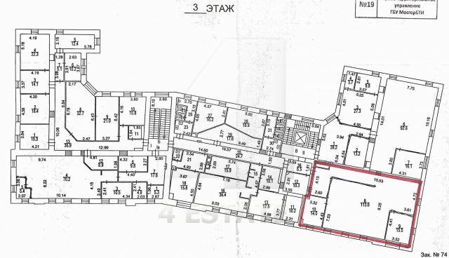 Аренда в представительском особняке класса В+, м.Чистые пруды.