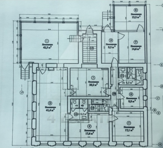 Аренда исторического особняка класса А, м.Третьяковская.