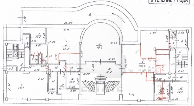 Продажа презентабельного особняка класса В+, м.Смоленская.