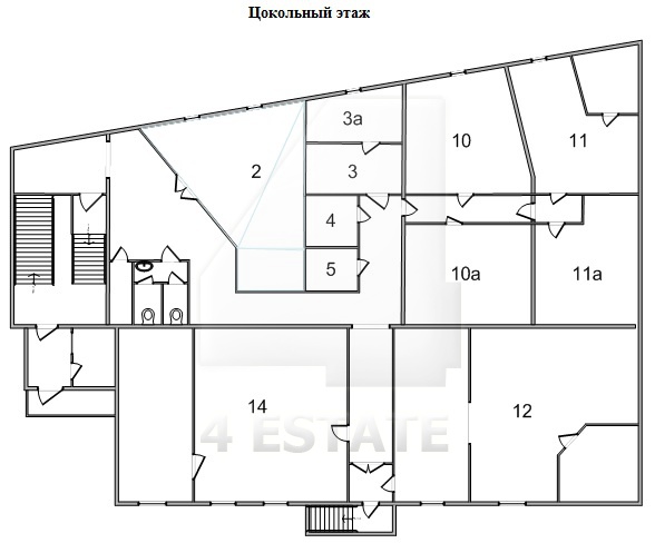 Продажа офисного особняка, м.Электрозаводская.