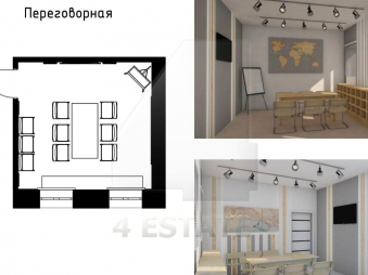 Аренда офиса с мебелью в особняке класса А, м.Новокузнецкая.