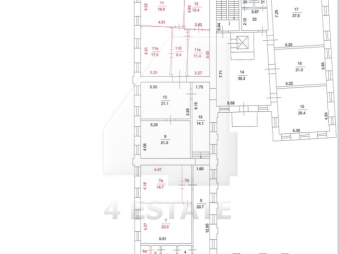 Аренда особняка класса В+, м.Третьяковская..