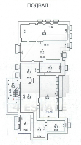 Продажа особняка класса В+ (не памятник), м.Автозаводская.
