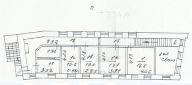 Банковский особняк в аренду, м.Полянка.