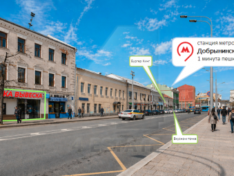 Аренда торгового помещения, м Добрынинская.
