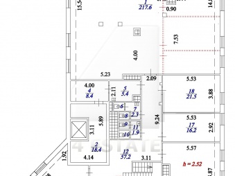 Продажа презентабельного офиса в бизнес центре класса В+, м.Пр-т Мира.