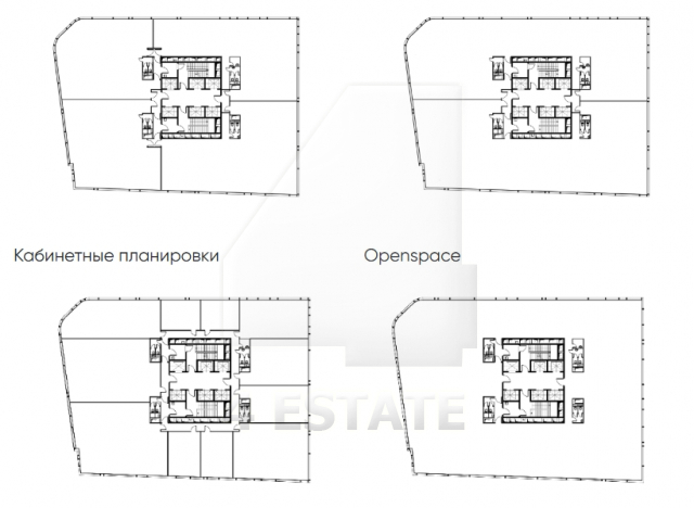 Продажа офисов в бизнес-центре "Башня Рябов", м.Тульская
