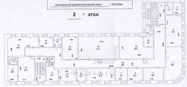 Аренда презентабельного особняка класса В+, м.Курская.