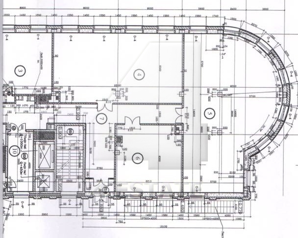 Офисное помещение в представительском доме класса А, м.Тверская.