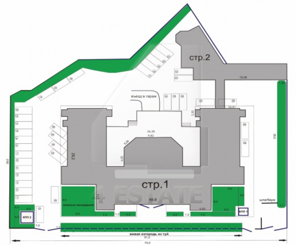 Продажа презентабельного особнякового комплекса, м.Спортивная.