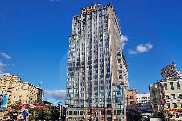 Аренда офиса в бизнес центре класса А "Горький Парк Тауэр"(Gorky Park Tower), м.Шаболовская.