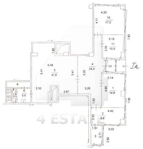 Продажа представительского офиса с мебелью, м.Киевская.