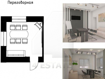 Аренда офиса с мебелью в особняке класса А, м.Новокузнецкая.
