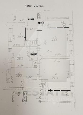 Аренда офиса в бизнес центре класса В+, м.Пушкинская
