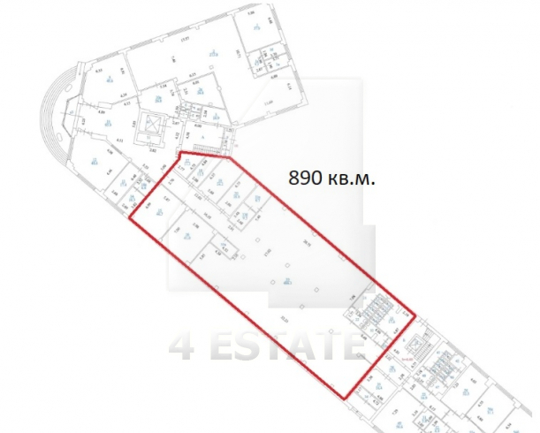 Бизнес центр класса В+, м.Шаболовская.