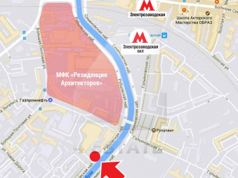 Продажа офиса в бизнес центре класса В «Рубцовский» , м.Электрозаводская.