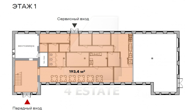 Особняк свободного назначения, м.Римская