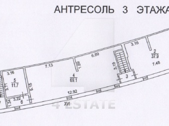 Аренда офиса в офисно-жилом доме, м.Новокузнецкая.